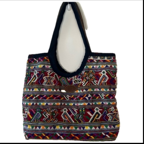 Soul Shine Horse Wear Handbag/Purse/Tote Handwoven by Mayan Indians‎ - Picture 9 of 9